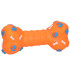 Kummist piiksuv koera närimismänguasi – Springos PA0287, 16 cm, oranž