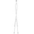 Beebivanni alus, terasest raam, valge, Springos SB0064, 86 cm
