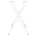 Beebivanni alus, terasest raam, valge, Springos SB0064, 86 cm