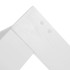 Voodimaja, puidust lastemööbel, Springos BD01 WHITE, 160x80 cm