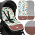 Kahepoolne jalutuskäru sisetükk Springos SB0057, 37 x 78 cm