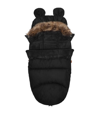 Magamiskott jalutuskärule 4 in 1 Springos SB0046 must, 96 cm