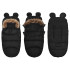 Magamiskott jalutuskärule 4 in 1 Springos SB0046 must, 96 cm