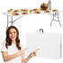 Kokkupandav laud Springos GF0108 – 180 x 74 x 74 cm
