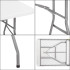 Kokkupandav laud Springos GF0108 – 180 x 74 x 74 cm