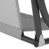Kiigeistme vahetuskangas, veekindel, helehall – Springos GS0015S, 130 x 100 cm