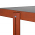 Suletud liivakast pinkide ja katusega Springos SBP140RSET02 140x140 cm