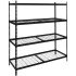 Terasest garaažiriiul 4 riiuliga Springos® HA5277 183 x 150 x 54 cm