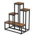 Metallist lillealus Springos GA0210, 4 riiuliga, loftistiilis, mitmetasandiline, moodne, 67 cm