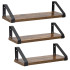 Seinariiulite komplekt, 3 tk – HF0049, 30/35/40x12x9 cm