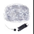 Jõulupuu tuled, elektrijuhtmega mikro-LED-id, külmvalged, 200 LED-i