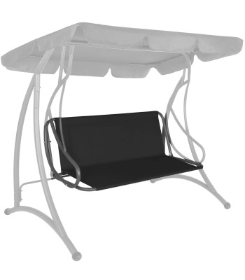 Aiamööbli istmekangas, veekindel, must, Springos GS0014S 110x90 cm