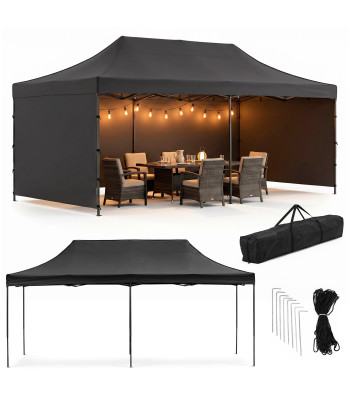 Aiatelk, must, Springos® (GP0008), 3 x 6 m