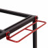 Liikuv tööriistakäru, must pulbervärvitud teras, kuni 80 kg – Springos® GA0267, 96 x 66 x 40 cm