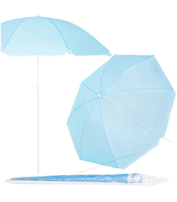 Rannavari, sinine, UPF50+, kandekotiga, Springos® BU0026, 160 cm