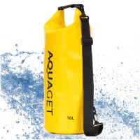 Veekindel kott õlarihmaga, kollane, AQ0022, 10 L