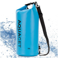 Veekindel seljakott-kott, 2 õlarihmaga, sinine – Aquaget® AQ0023, 20L, IPX6