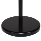 Mattmust metallist käterätikuhoidja Springos® 86 cm TS0005