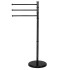 Mattmust metallist käterätikuhoidja Springos® 86 cm TS0005