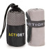 Actiget Universal mikrokiust spordirätik hoiukotiga, hall, ACT0183, 80 × 40 cm