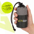 Actiget Universal mikrokiust spordirätik hoiukotiga, hall, ACT0183, 80 × 40 cm