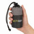 Actiget Universal mikrokiust spordirätik hoiukotiga, hall, ACT0183, 80 × 40 cm