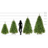 Springos Nordic Pine kunstjõulupuu, roheline, CT0278, 210 cm