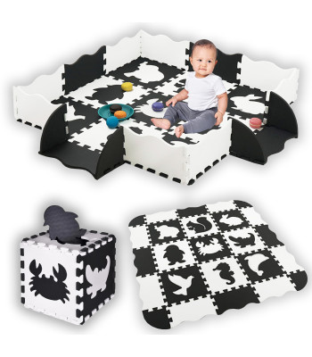 Suur Hariv Vahtmatt Roosa Vahtpuzzle Aedik 3in1