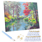 Maalimine numbrite järgi raamiga 30 x 40 cm