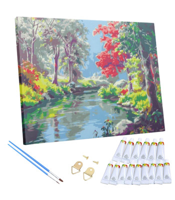 Maalimine numbrite järgi raamiga 30 x 40 cm