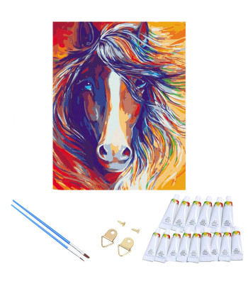 Maalimine Numbrite Järgi Raamiga 30 x 40 cm – Kvaliteetne Maalimiskomplekt