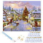 Maali numbrite järgi koos raamiga 40x50 cm