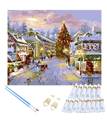 Maali numbrite järgi koos raamiga 40x50 cm