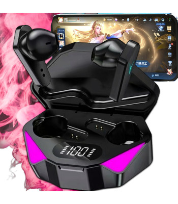 Juhtmevabad Gaming ja Sportlikud Bluetooth Kõrvaklapid TWS 5.3 X15 Puutetundlikud