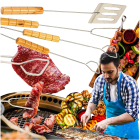 Grillitarvikute komplekt 3in1