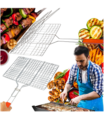 Grillrest kokkupandav 34x58 cm