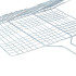 Grillrest kokkupandav 34x58 cm