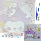 Maali numberitega komplekt raamiga 30x30 cm lastele