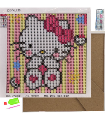 Teemanttikunsti Mosaik Komplekt 17,5x17,5cm