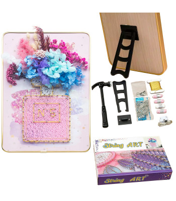 Kreatiivne Komplekt String Art'i Jaoks 21x30 cm LED Tuled