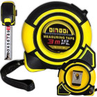 Mõõdulint 3m x 16mm terasest lukustusega