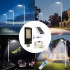 Tugev 100W Solar tänavavalgustus 129 LED