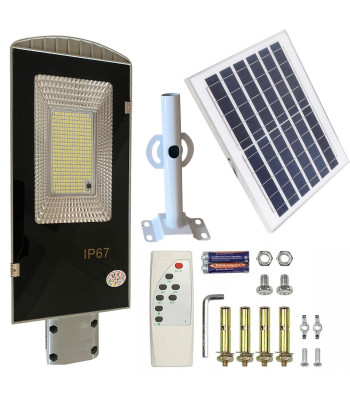 Tugev Päikesepaneeliga Aialamp 200W 247LED