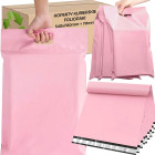 50 tk Roosad kulleripakendid sangaga, 540 × 700 + 70 mm