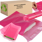 Kulleri ümbrikud pakkide jaoks, 540x750 50 tk, erkroosa