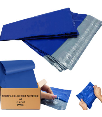 Foliopakk Kullerpakendid Sinine A3 310x420 500 tk