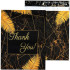 Foliopakk Kullerite Mustad Kileümbrikud A3 310x420 Thank You 50tk