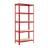Punane metallist laoriiul 180x90x40