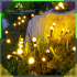 Päikeselamp 2 Tk Aia 6 Led Hämaruse Sensoriga Firefly