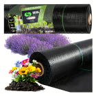 Must talvine umbrohust kattev agrotekstiil UV-kindel, 1,6 × 50 m